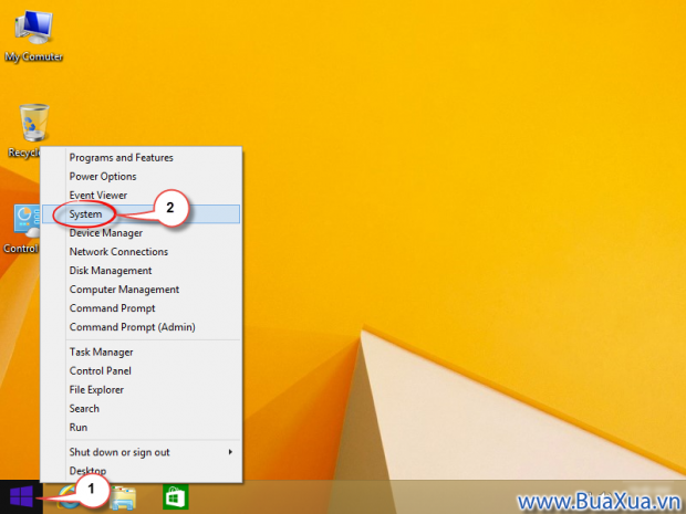 Cách xem thông số của máy vi tính và phiên bản hệ điều hành Windows 8