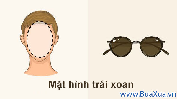 Chọn kính mát hợp với khuôn mặt hình trái xoan - Oval