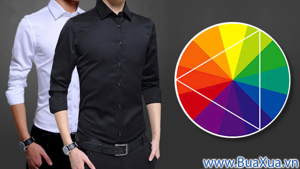 Các nguyên tắc phối màu trang phục cho đàn ông