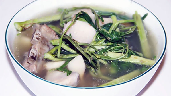 Canh rau rút