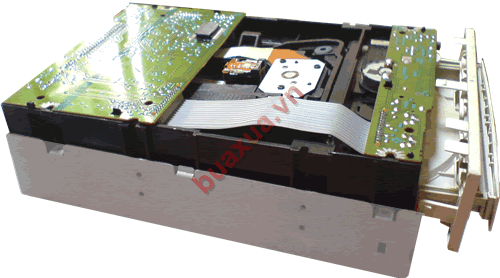 Tháo nắp đậy phía trên của ổ dĩa