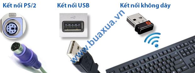 Chuẩn kết nối của bàn phím vi tính