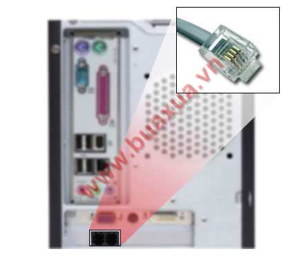 Cổng kết nối mạng điện thoại (Modem)