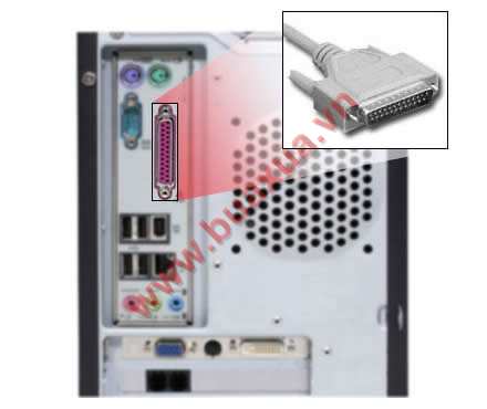 Cổng kết nối với các thiết bị ngoại vi chuẩn Parallel