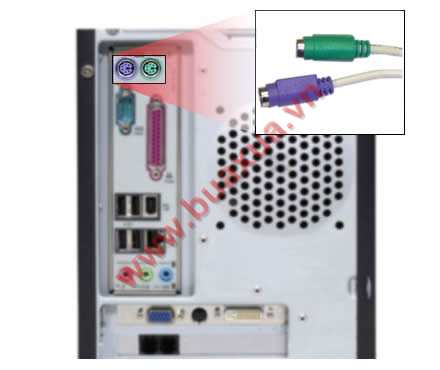 Cổng kết nối bàn phím và chuột chuẩn PS/2