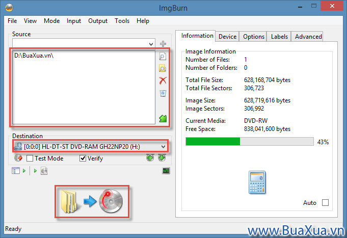 Write files/folders to disc – Ghi các tập tin và thư mục ra dĩa
