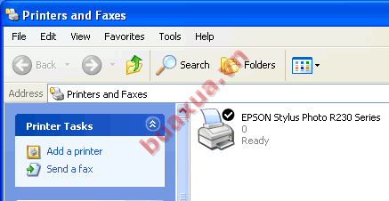 Printers and Faxes