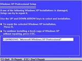 Cách sửa lại Windows XP bị lỗi mà không mất dữ liệu