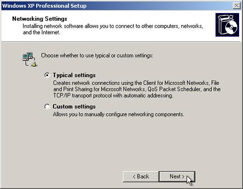 Cài đặt mạng cho Windows XP