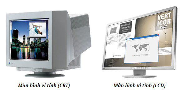 Màn hình của máy vi tính để bàn