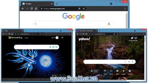 Các trang Web hỗ trợ tìm kiếm trực tuyến