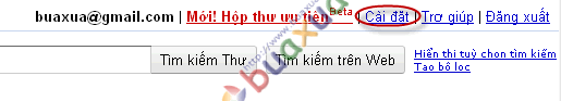 Hộp thư Gmail