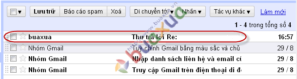 Thư tự động trả lời
