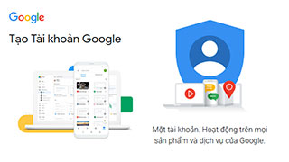 Cách đăng ký tài khoản Google