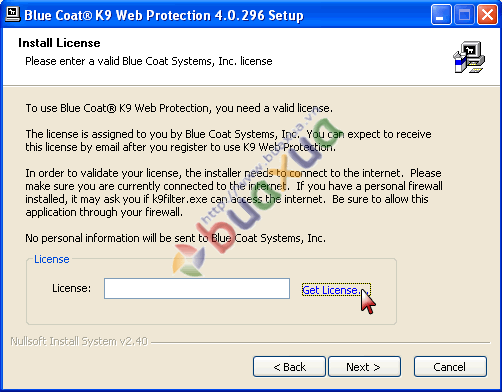 Install License