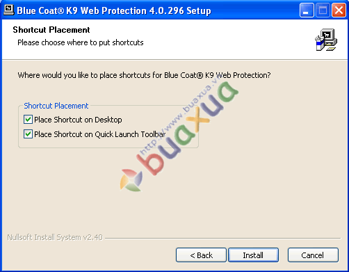 Cài đặt chương trình K9 Web Protection
