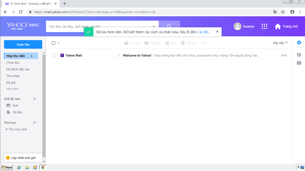 Hộp thư Yahoo! Mail
