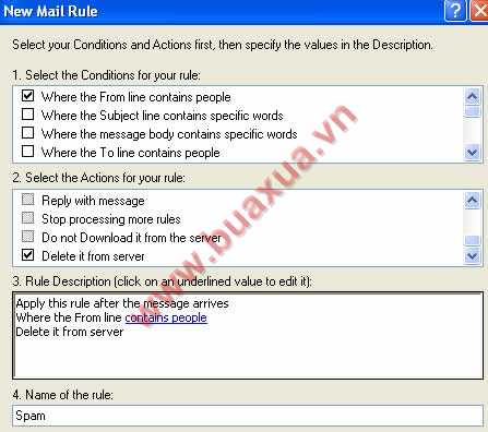 Loại bỏ các Email rác (Spam)