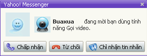 Thông báo có cuộc gọi Vdeo