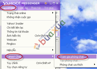 Tham gia phòng chat