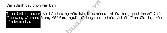 Chọn các chữ (từ) theo hàng dọc