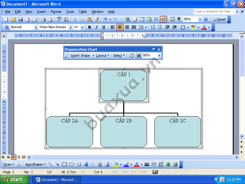 Tạo sơ đồ tổ chức trong MS Word giúp cho công việc quản lý tài liệu của bạn trở nên dễ dàng hơn bao giờ hết. Bạn không cần phải sử dụng các phần mềm phức tạp để tạo ra một sơ đồ tổ chức chuyên nghiệp, chỉ cần sử dụng các chức năng có sẵn trong MS Word, bạn hoàn toàn có thể tạo ra những sơ đồ tổ chức ấn tượng.