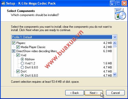 Select Components