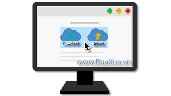 Tải xuống và tải lên