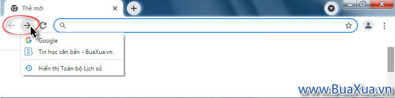 Nút điều hướng - Navigation button