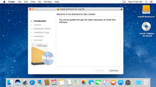 Cách cài đặt chương trình phần mềm trên hệ điều hành macOS