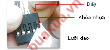 Cách thay đổi vị trí của các dây cắm