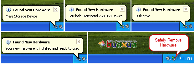 Hệ điều hành nhận dạng và tự động cài đặt chương trình điều khiển cho USB