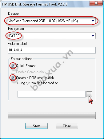 HP USB Disk Storage Format Tool