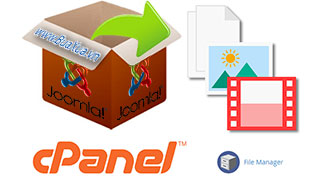 Cách tải lên và giải nén gói cài đặt Joomla! trong cPanel trên Shared Hosting