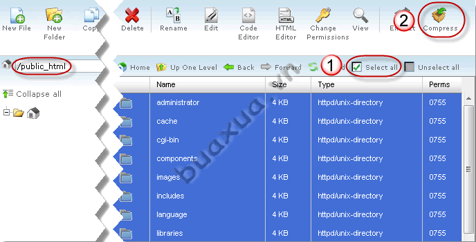 compress