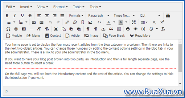 Joomla! Editor