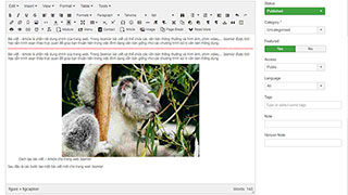 Cách tạo bài viết - Article cho trang web Joomla!