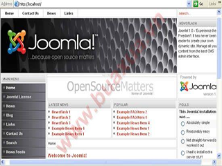 Cách cài đặt và sử dụng Joomla! 1.0 Cách cài đặt và sử dụng Joomla! 1.0