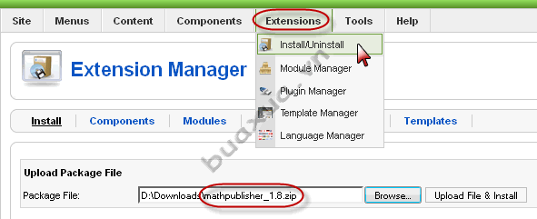 mathpublisher_install