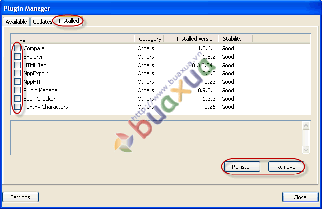 notepad_plugin_manager_installed