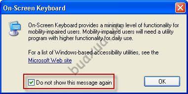 Do not show this message again