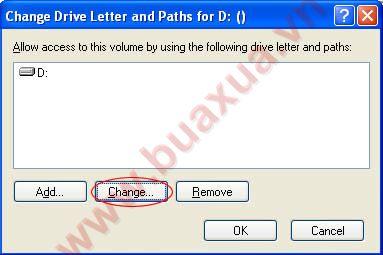 change drive