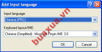 Add Input Language