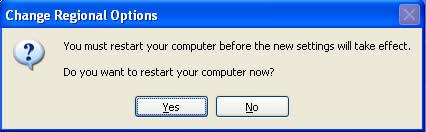 Khởi động lại Windows