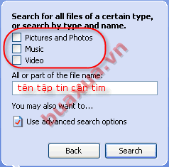 Search Picture, music, or video