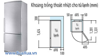 Hướng dẫn cách lắp đặt tủ lạnh