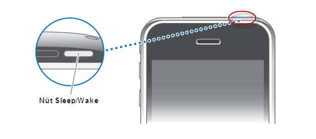 Cách mở nguồn của điện thoại iPhone