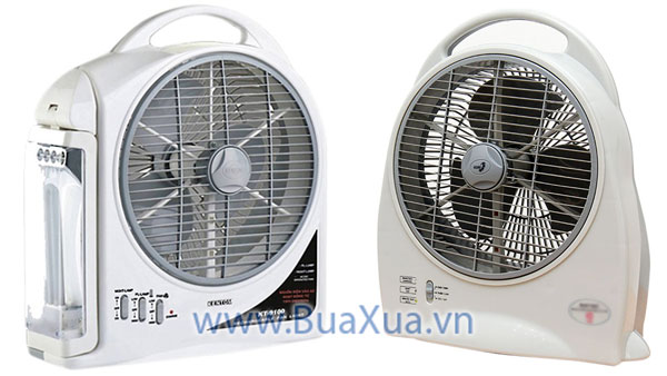 Lựa chọn quạt sạc
