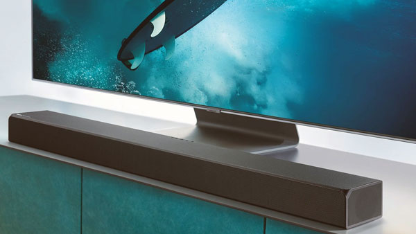 Tivi cao cấp có màn hình siêu mỏng sẽ được trang bị thêm loa Soundbar