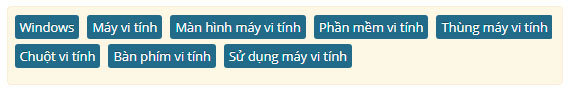 Các từ khóa của bài viết